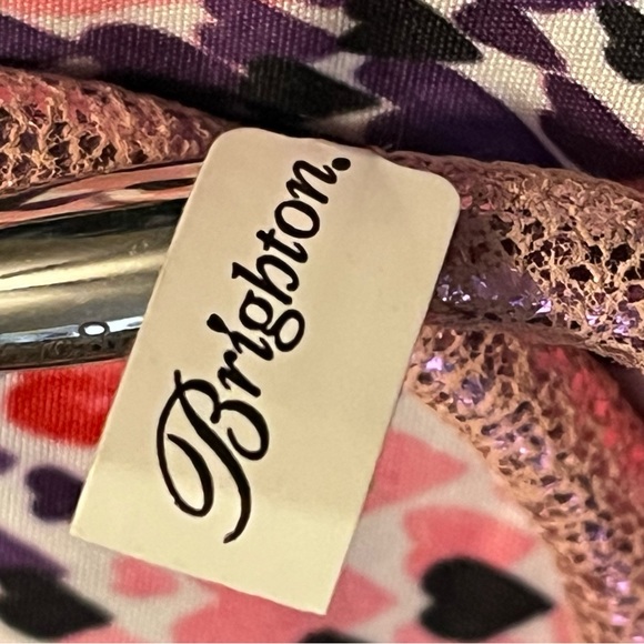 NWT Brighton Pink Sparkle Woodstock wrap Bracelet magnetic closure - Picture 5 of 6